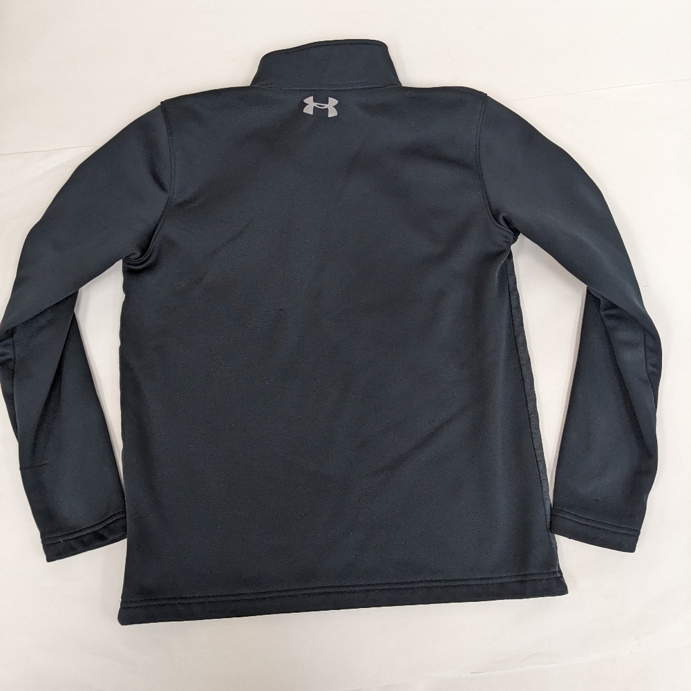 Black under armour zip pullover youth large    [14]
